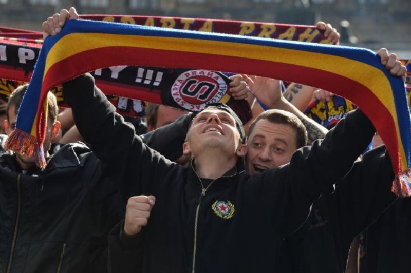 Fanoušci Sparty.