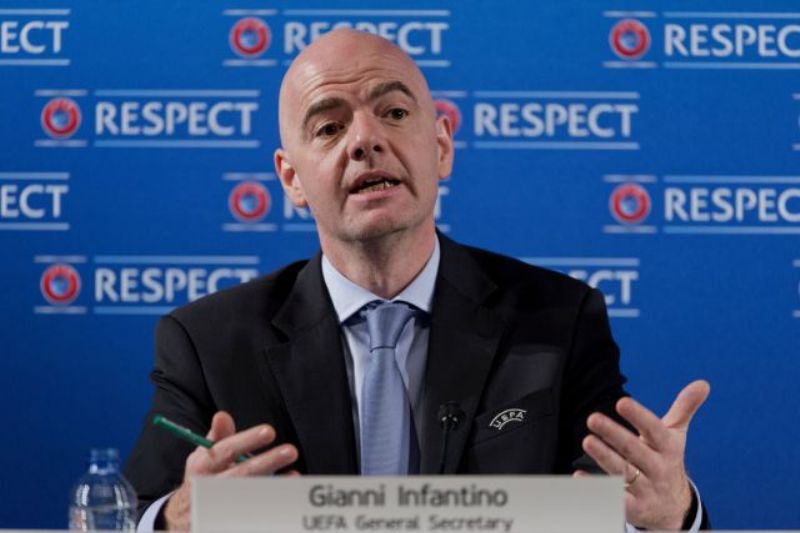 Gianni Infantino, kandidát na šéfa FIFA.