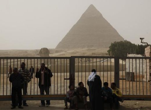 Momentka z Egypta.