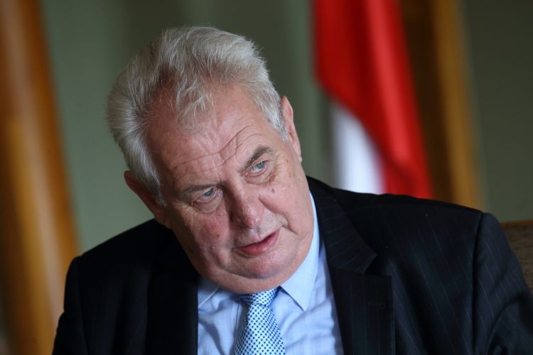 Miloš Zeman.