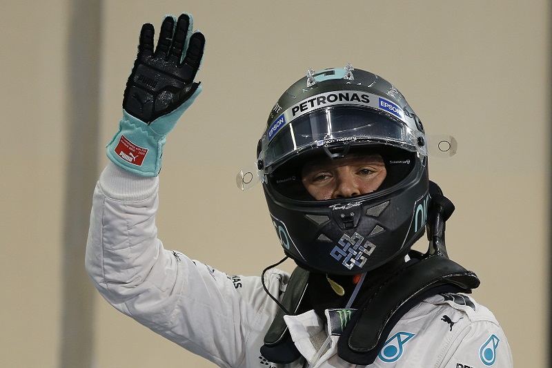 Spokojený Nico Rosberg. 