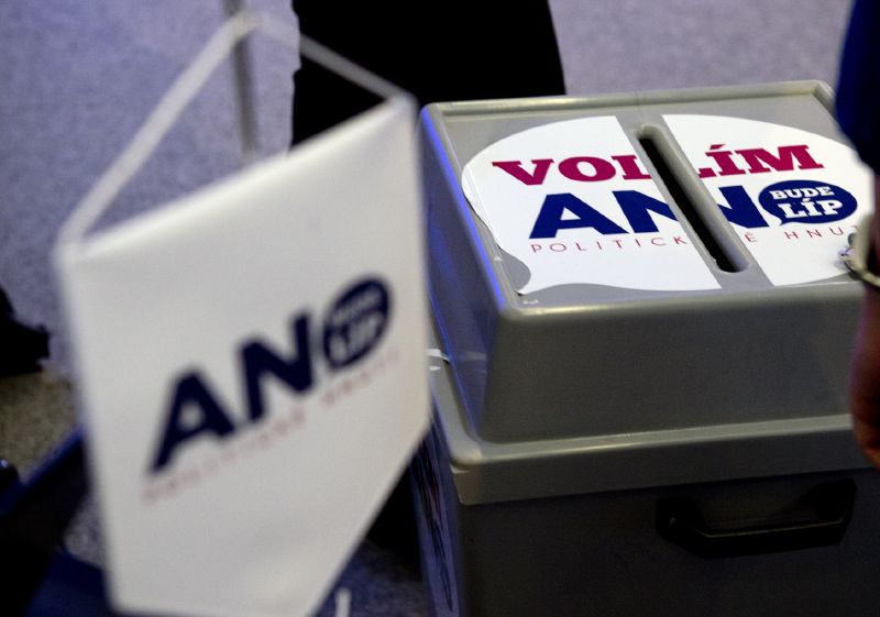 Logo hnutí ANO.