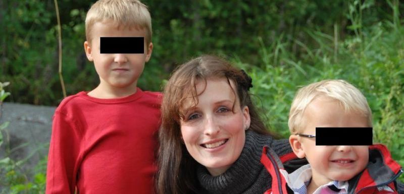 Eva Michaláková se svými dvěma syny.