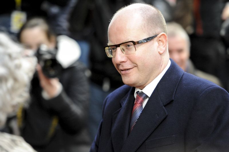 Premiér Bohuslav Sobotka.
