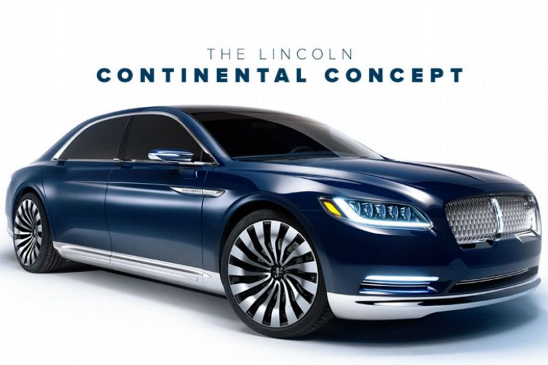 Continental jako koncept na autosalonu v New Yorku.