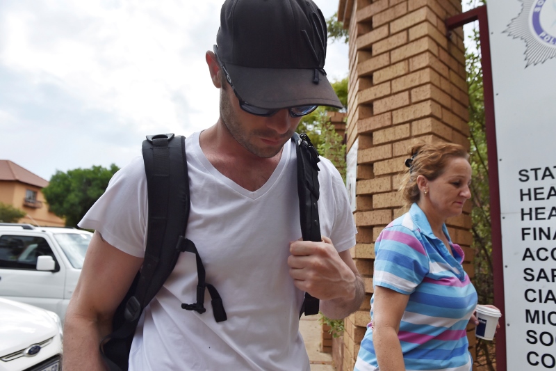 Handicapovaný atlet Oscar Pistorius. 
