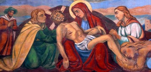 Velký pátek připomíná biblické ukřižování Ježíše Krista (Ukřižování, Salzburg, Rakousko). Velký pátek připomíná biblické ukřižování Ježíše Krista (Ukřižování, Salzburg, Rakousko).