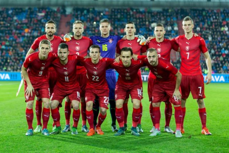 Česká fotbalová reprezentace.