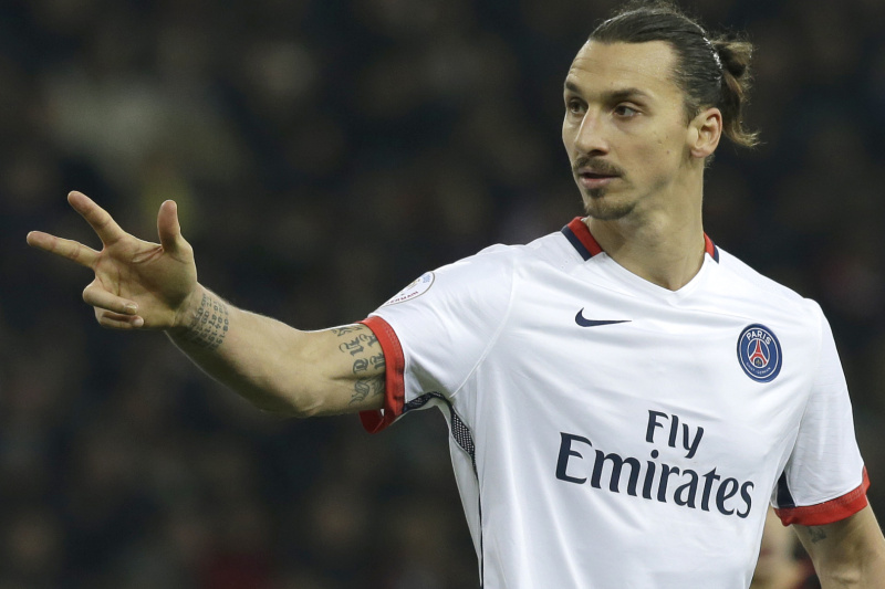 Zlatan Ibrahimovič.