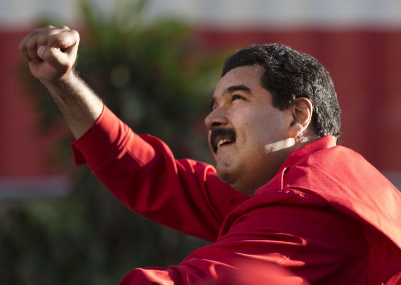 Poražený Nicolás Maduro.