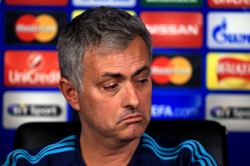 Trenér José Mourinho. 