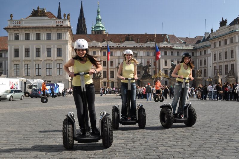 Česká republika se chystá pravidla pro používání segwayů uzákonit (ilustrační foto).