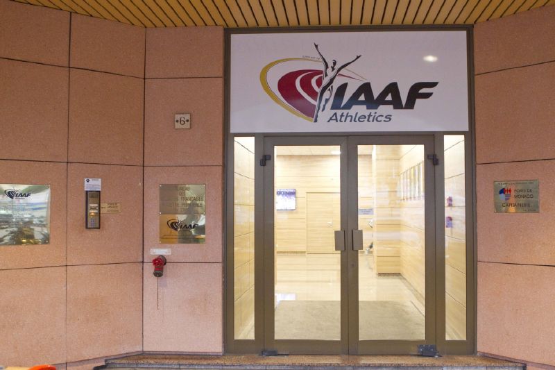Dveře do IAAF. 