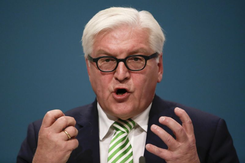 Ministr zahraničí Frank-Walter Steinmeier.