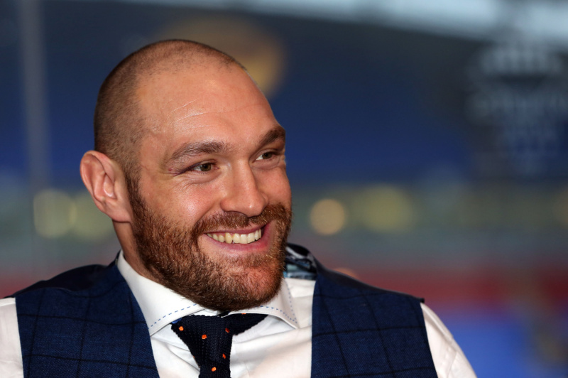 Boxer Tyson Fury.