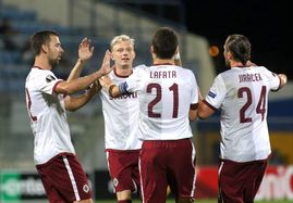 Fotbalisté Sparty.