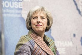 Britská ministryně vnitra Theresa Mayová.