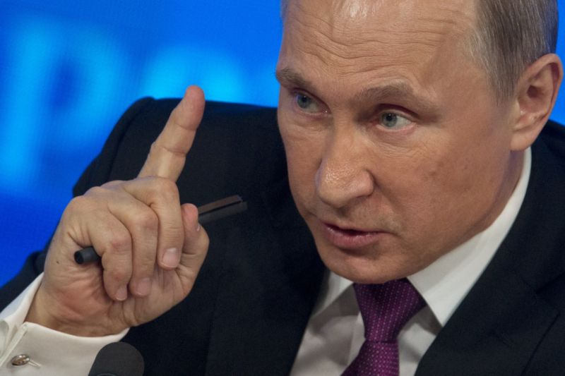 Ruský prezident Vladimir Putin.