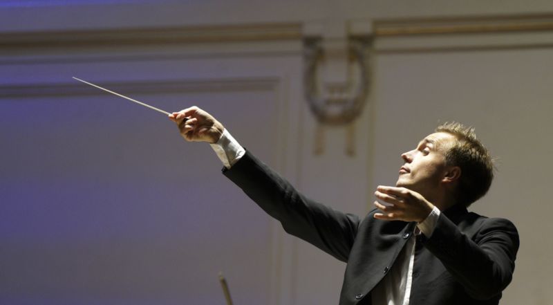 Královský liverpoolský filharmonický orchestr pod taktovkou ruského dirigenta Vasilije Petrenka vystoupil v rámci loňského 70. ročníku festivalu Pražské jaro.