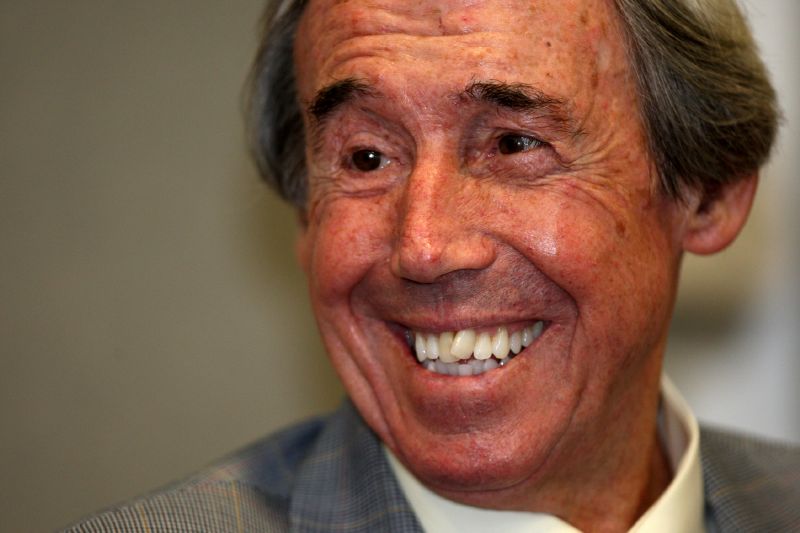 Legendární gólman Gordon Banks. 
