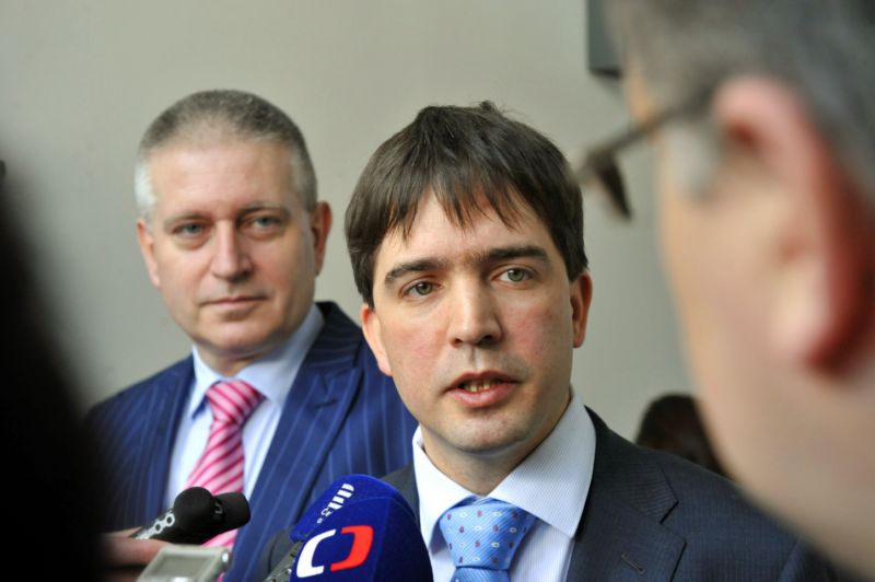 Starosta Chebu Petr Navrátil (ČSSD).