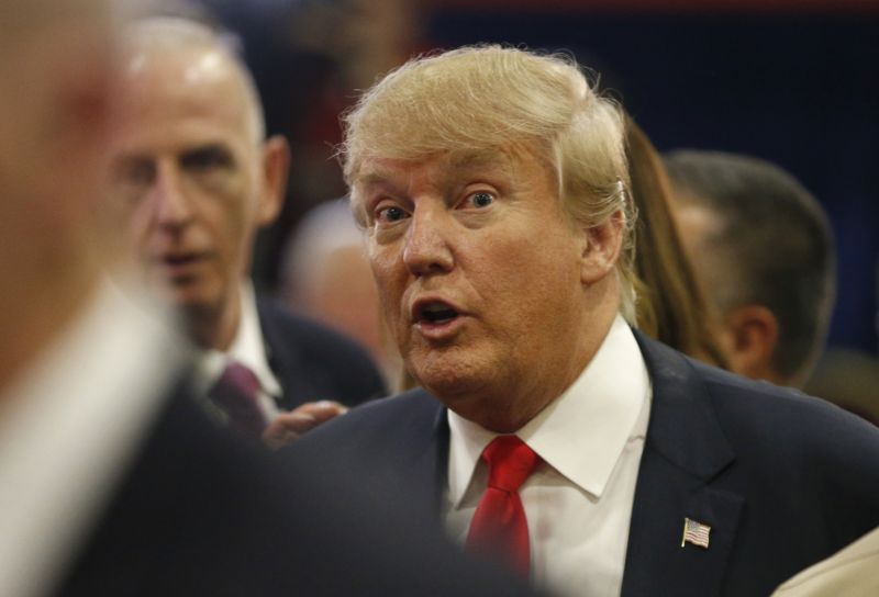 "Buřič" Donald Trump.