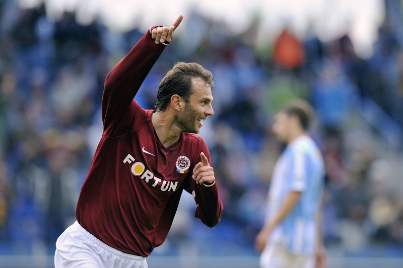 Patrik Berger ve sparťanském. 