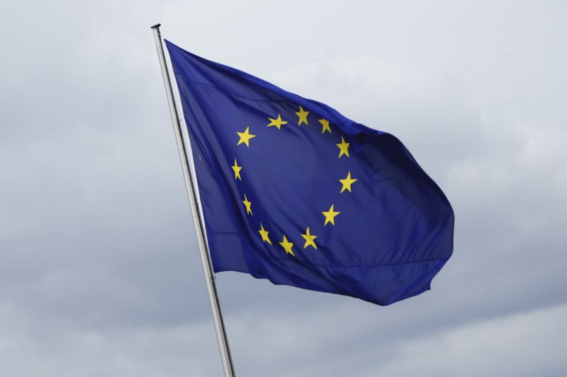 Vlajka EU.