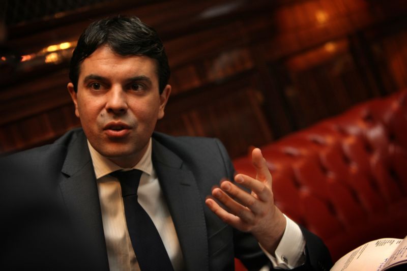 Makedonský ministr zahraničí Nikola Poposki.