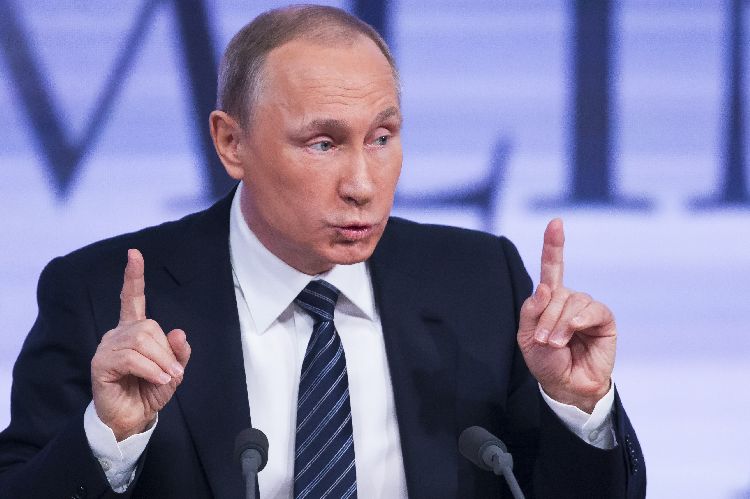 Ruský prezident Vladimír Putin.