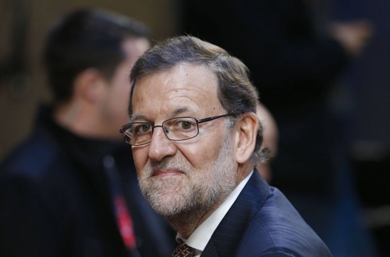 Španělský premiér Mariano Rajoy. Španělský premiér Mariano Rajoy.