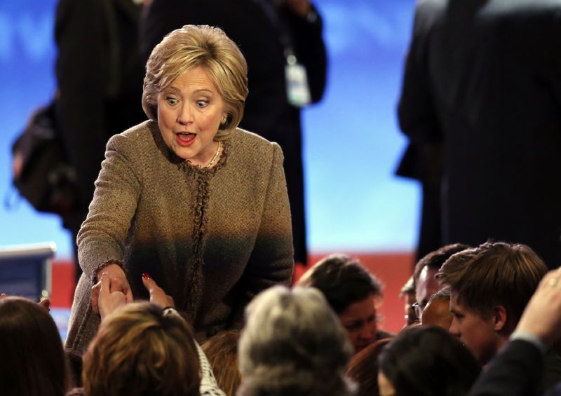 Hillary Clintonová.