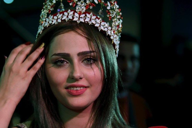 Miss Irák 2015 Šajmá Rahmánová.
