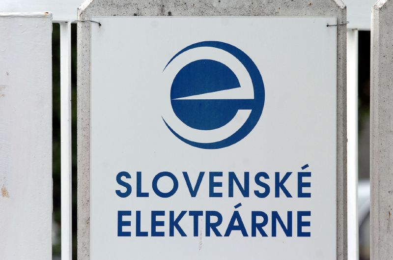 Logo Slovenské elektrárne.