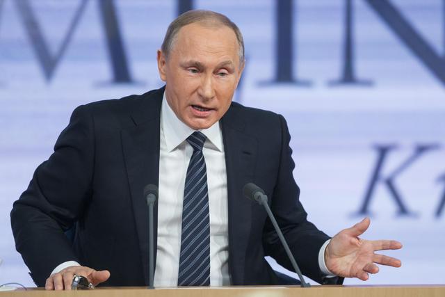 Ruský prezident Vladimir Putin.