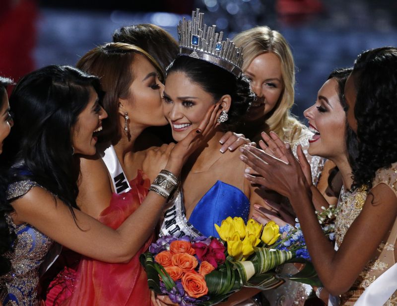 Miss Universe Pia Alonzová Wurtzbachová.