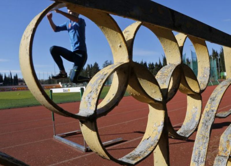 Olympijské kruhy (ilustrační foto).