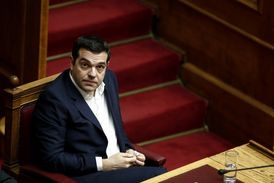 Řecký premiér Alexis Tsipras.