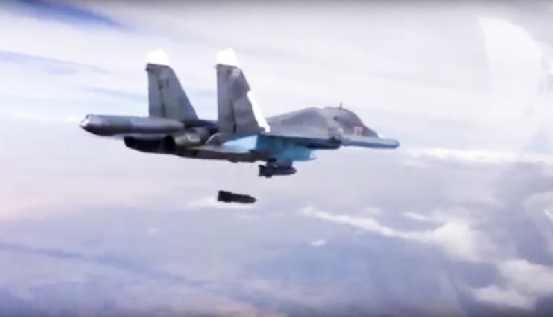Bombardování území IS ruským letectvem. Bombardování území IS ruským letectvem.