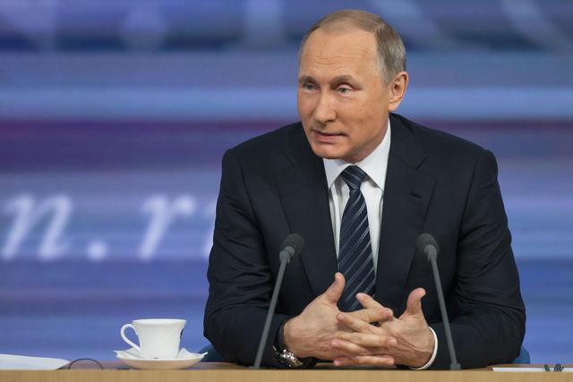 Ruský prezident Vladimír Putin.