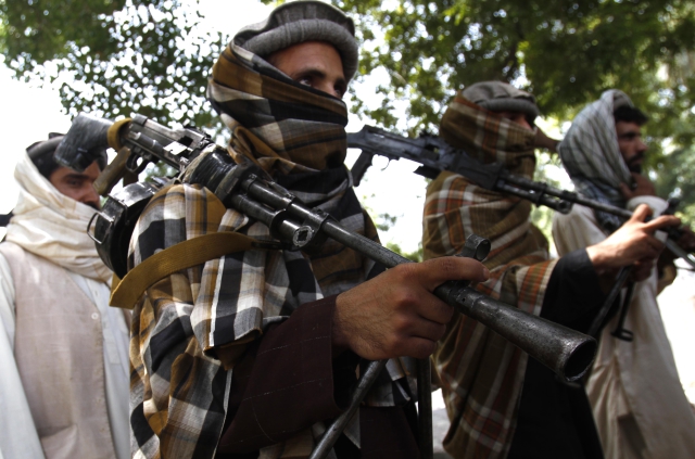 Bojovníci Talibanu v Afghánistánu.