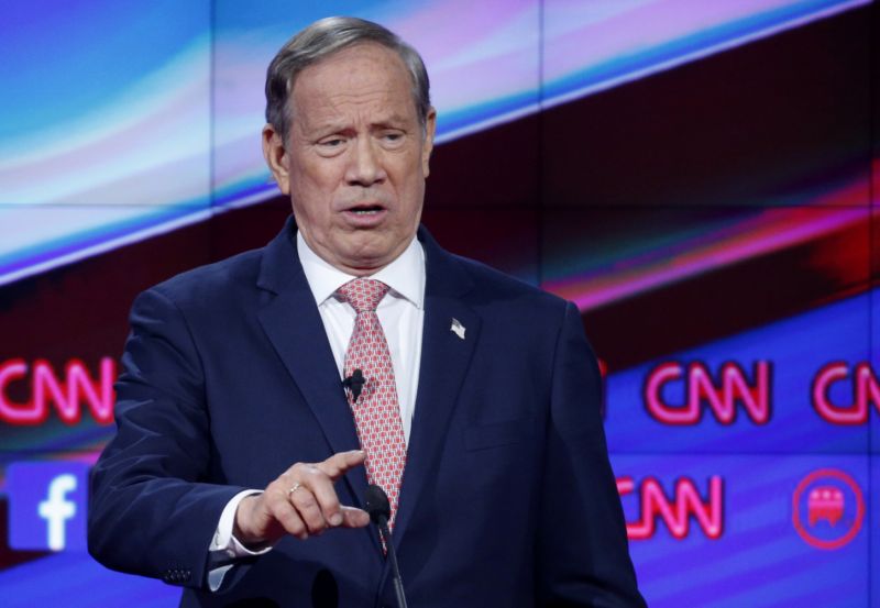 Bývalý kandidát na prezidenta George Pataki. Bývalý kandidát na prezidenta George Pataki.