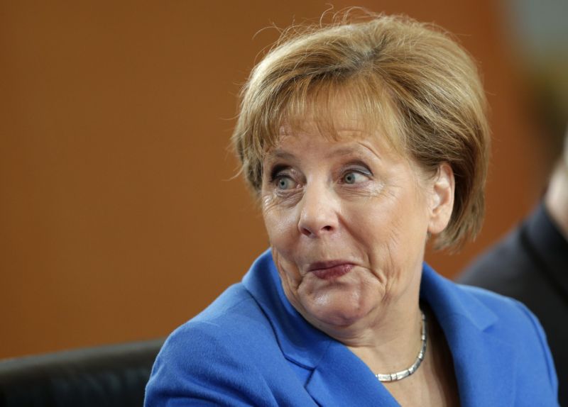 Kancléřka Angela Merkelová.