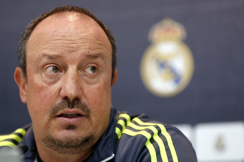 Již bývalý trenér Realu Madrid Rafael Benitez. 