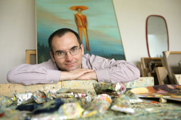Malíř Jaroslav Valečka