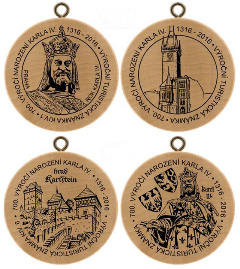 Speciální turistické známky lze získat na místech jako je Karlštejn, Loket či lázně Karlovy Vary.
