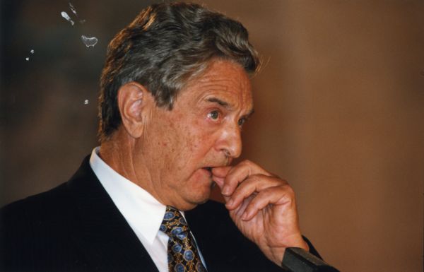 Americký investor maďarského původu George Soros.
