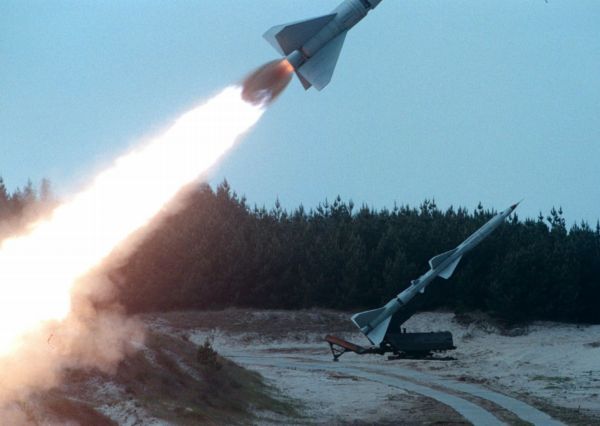 Protiletadlové rakety (Ilustrační foto). 