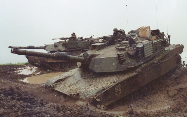 Tanky M1 A1 Abrams.