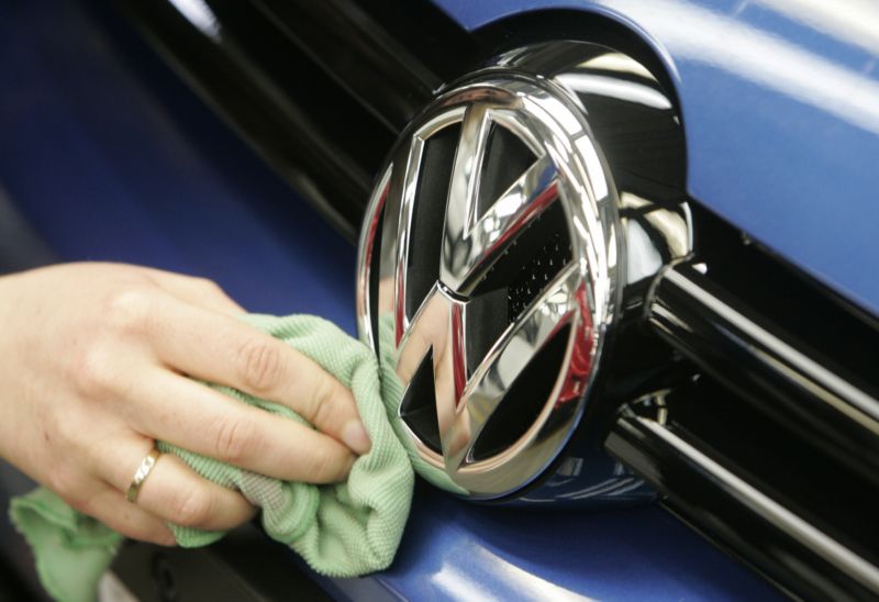 Automobilka Volkswagen (ilustrační foto). Automobilka Volkswagen (ilustrační foto).